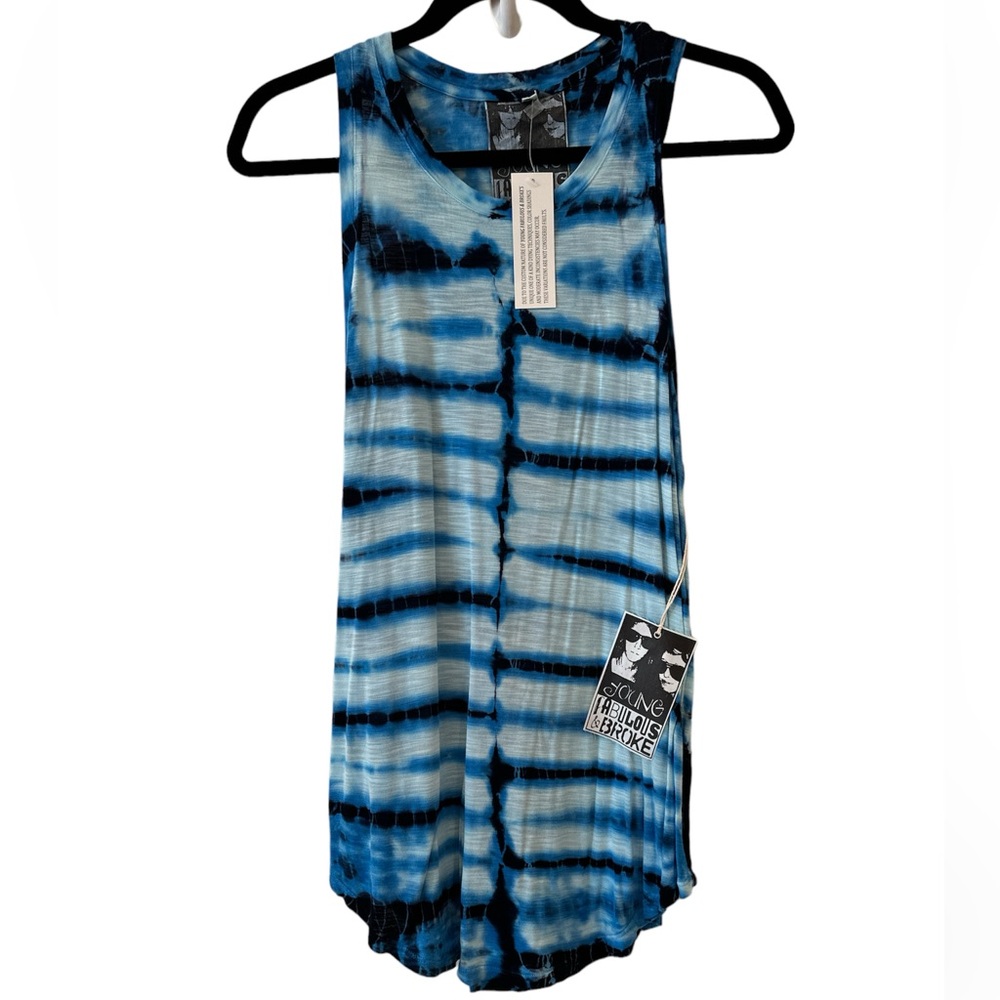 ⭐️NWT⭐️ YOUNG FABULOUS & BROKE TIE-DYE TANK TOP